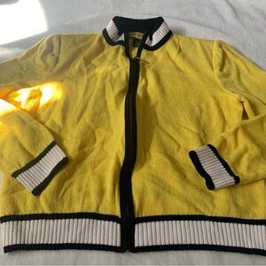 St. John Yellow and Black Jacket